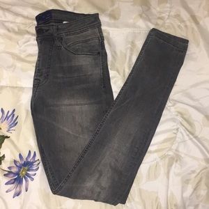 Zara Men's Grey Skinny Jeans